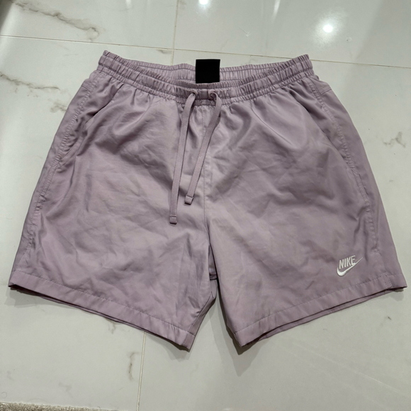 Nike Woven Flow Shorts Lavender 6” Length Medium - Picture 1 of 3